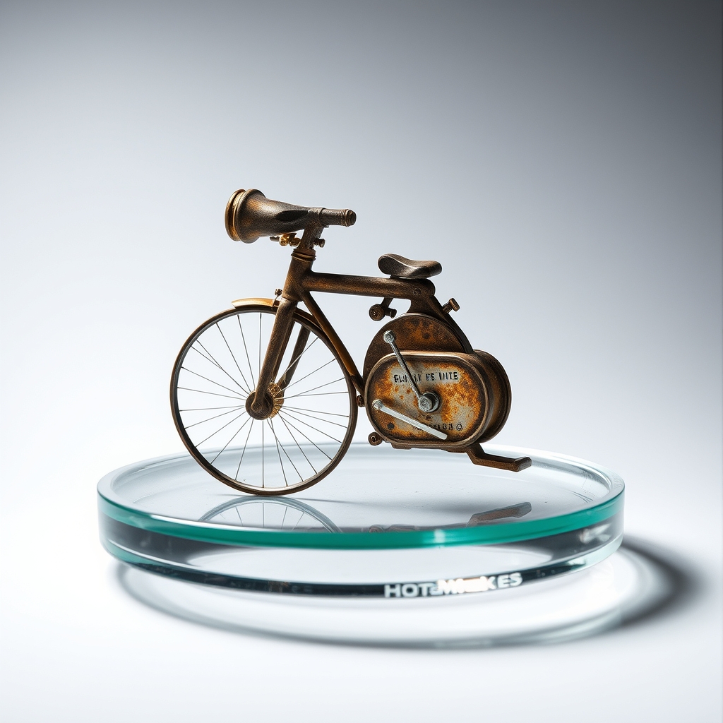 An Automatik Bicycle Painter