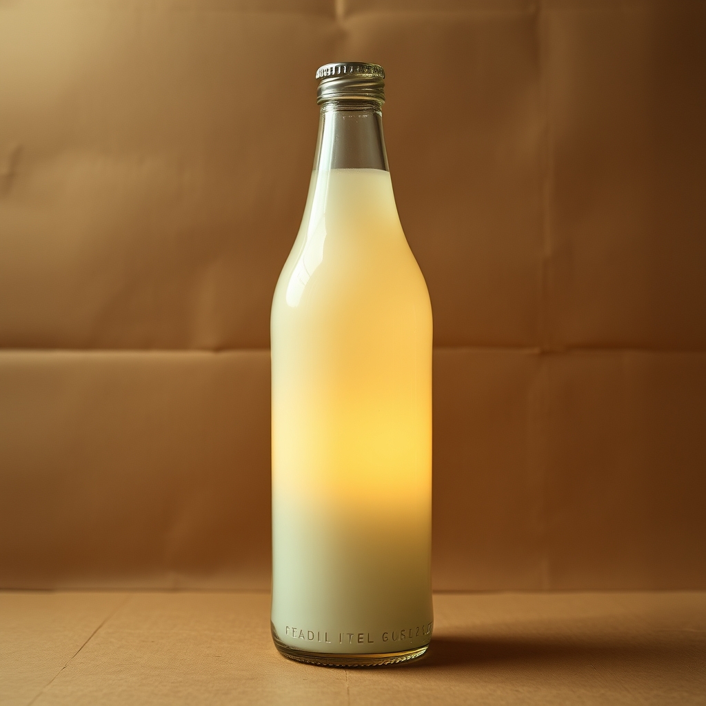 A Bottle With Integrated IPhone