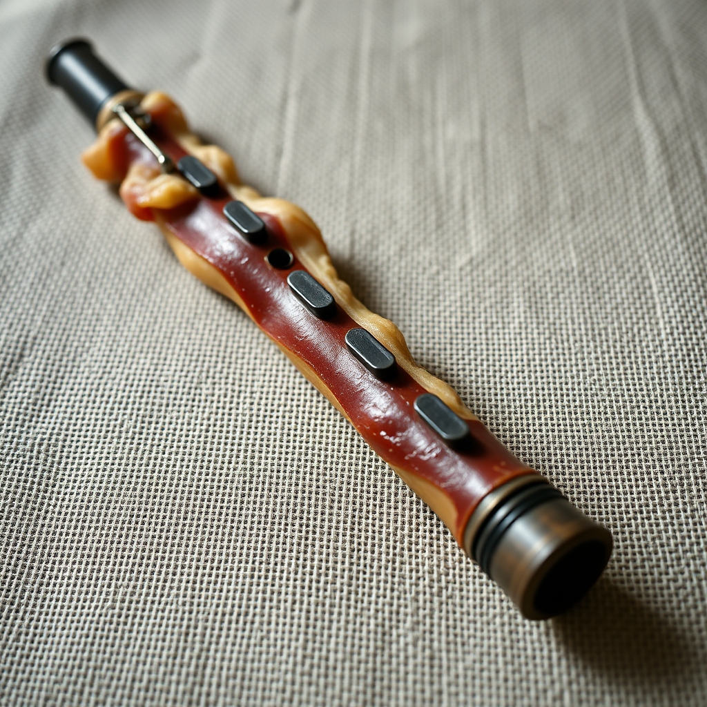 A Flute Made Of Bacon