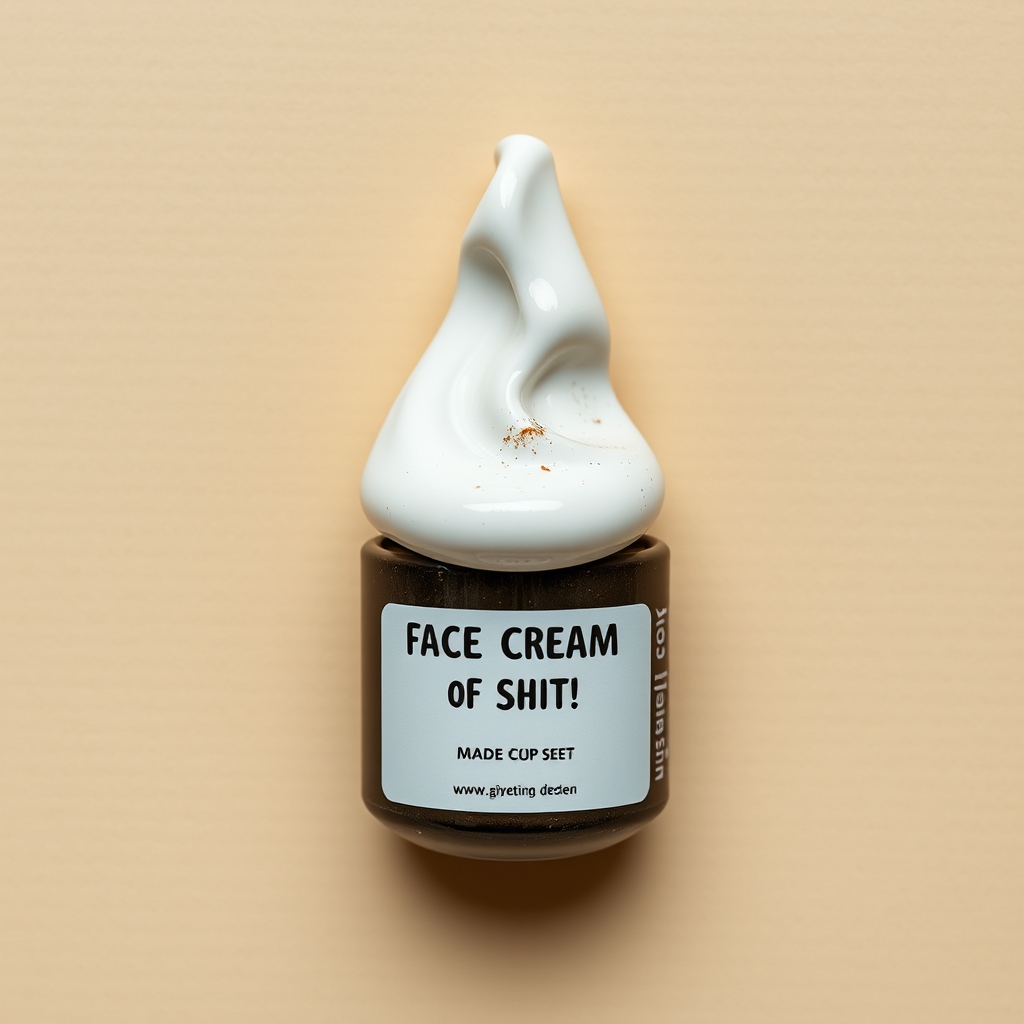 Face Cream Made Of Shit