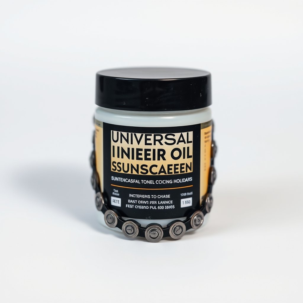 Universal Chain Oil Sunscreen Toothpaste Face Cream For Cycling Holidays