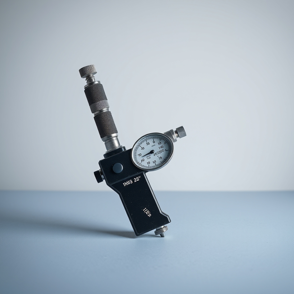 Head-Mounted Vernier Gauge Idea Micrometer