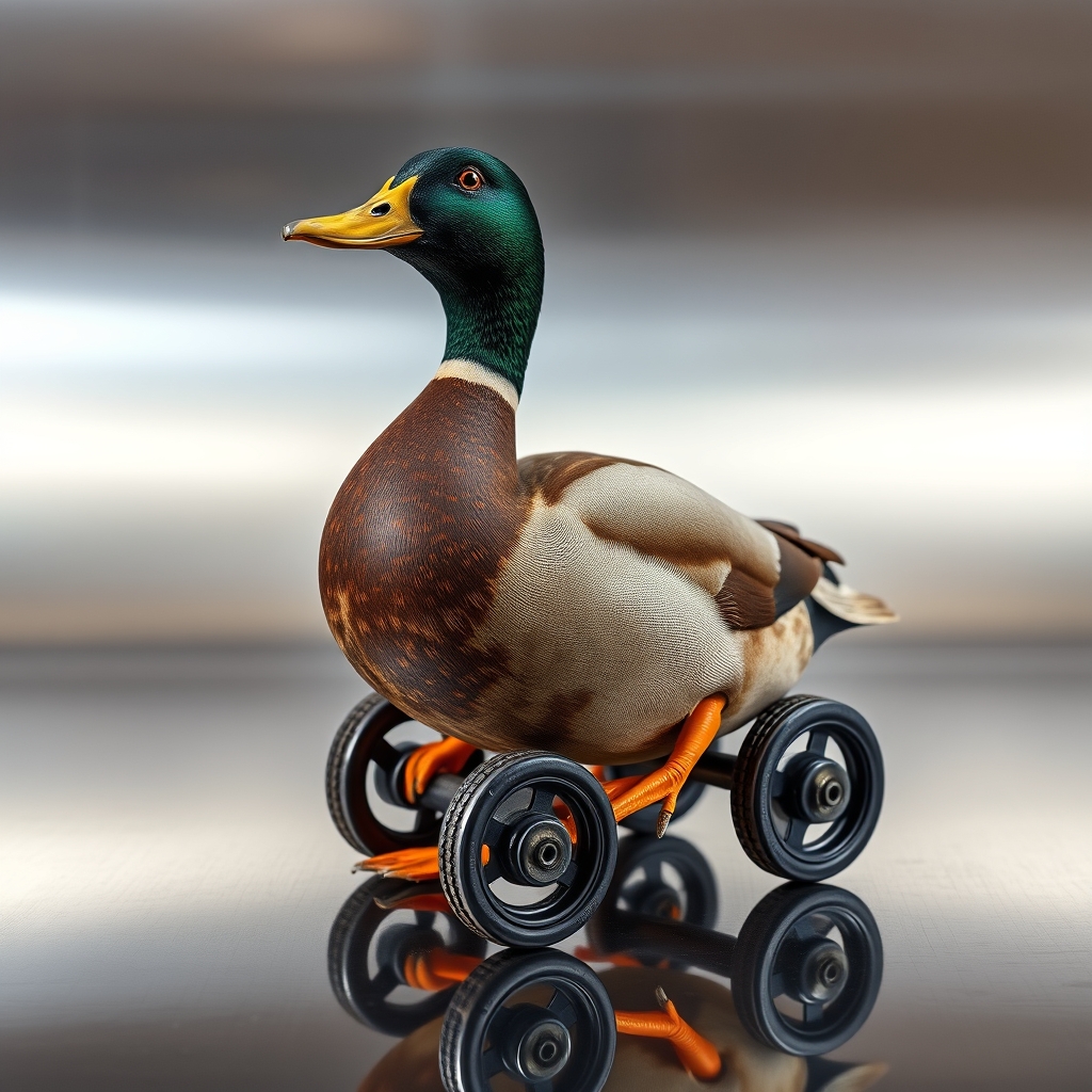 Duck On Wheels