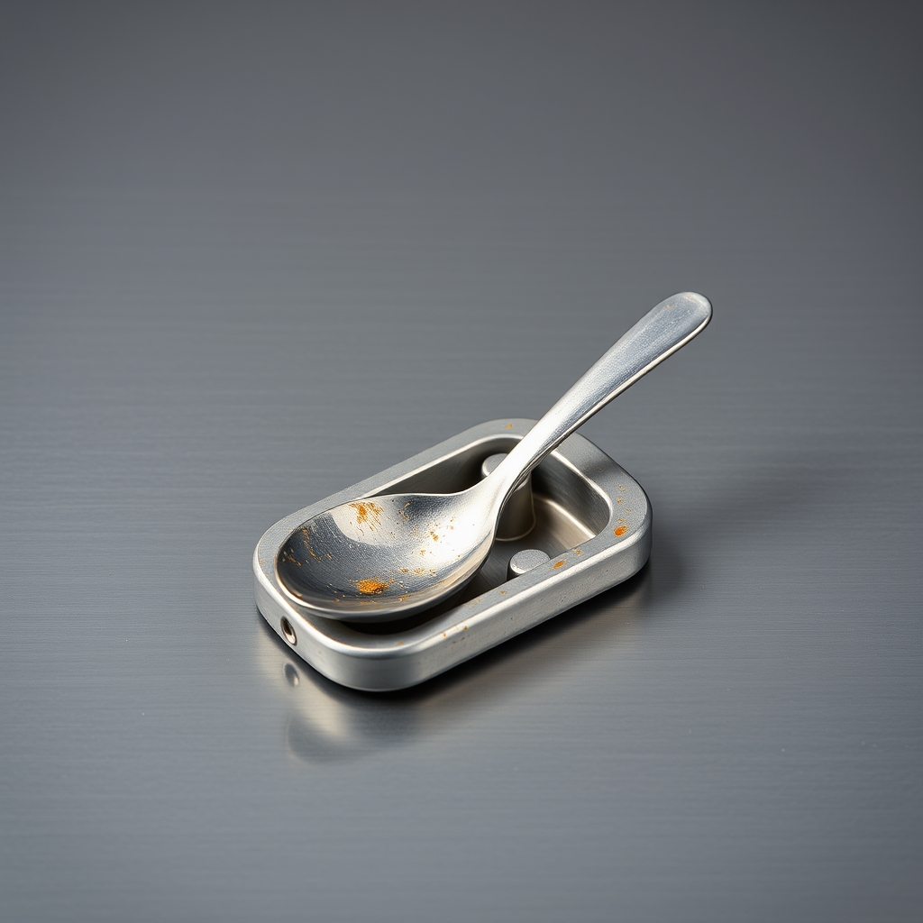 Kinetic-Storing Spoon Rest
