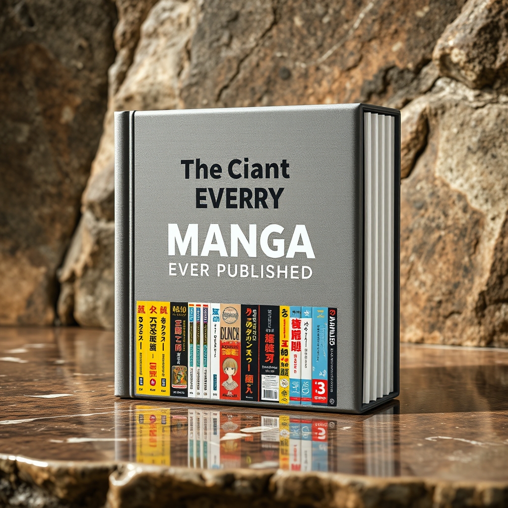 Every Manga Ever Published Giant Library