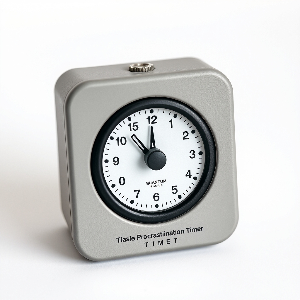 Quantum Procrastination Timer