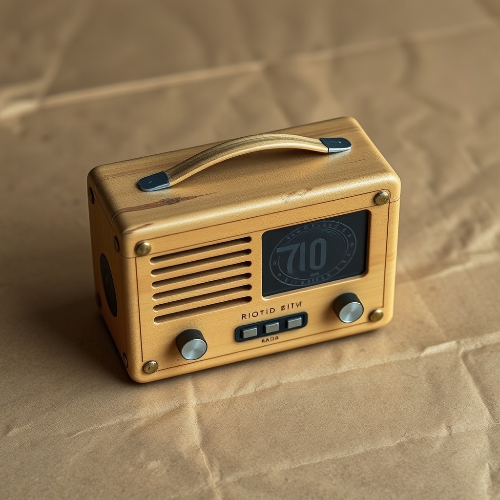 Custom Radio For 70TH Birthday Present