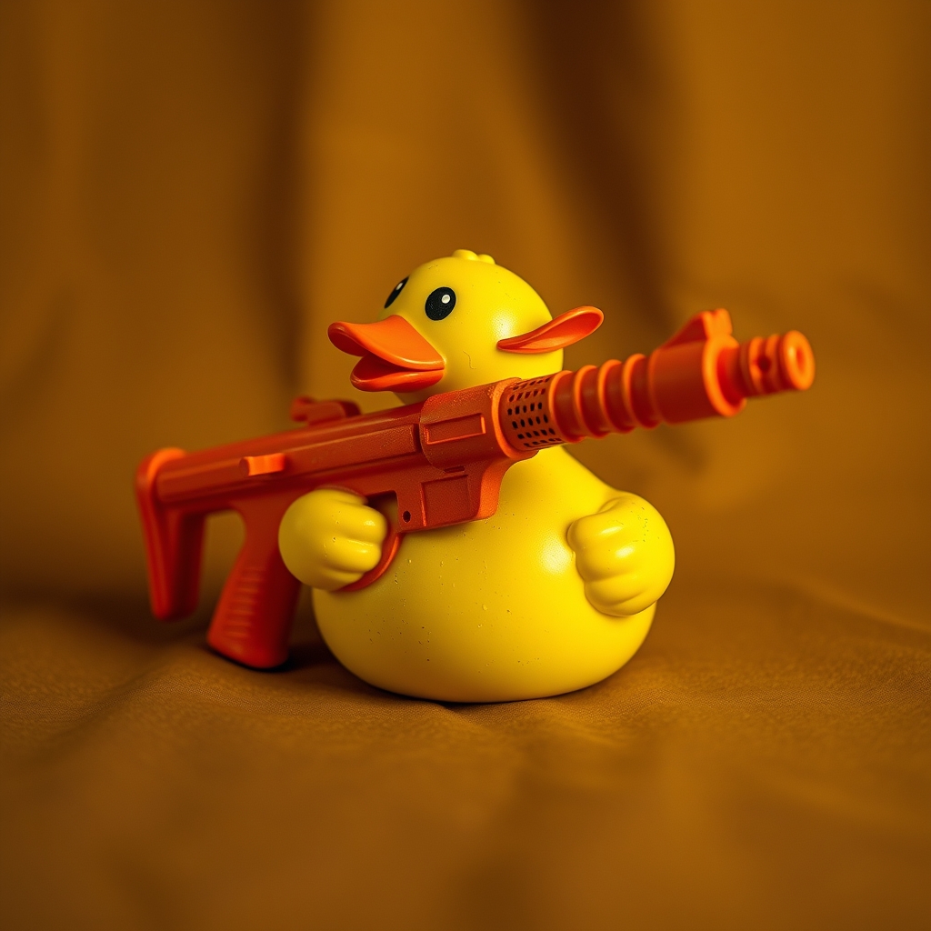 Rubber Duck Machine Gun
