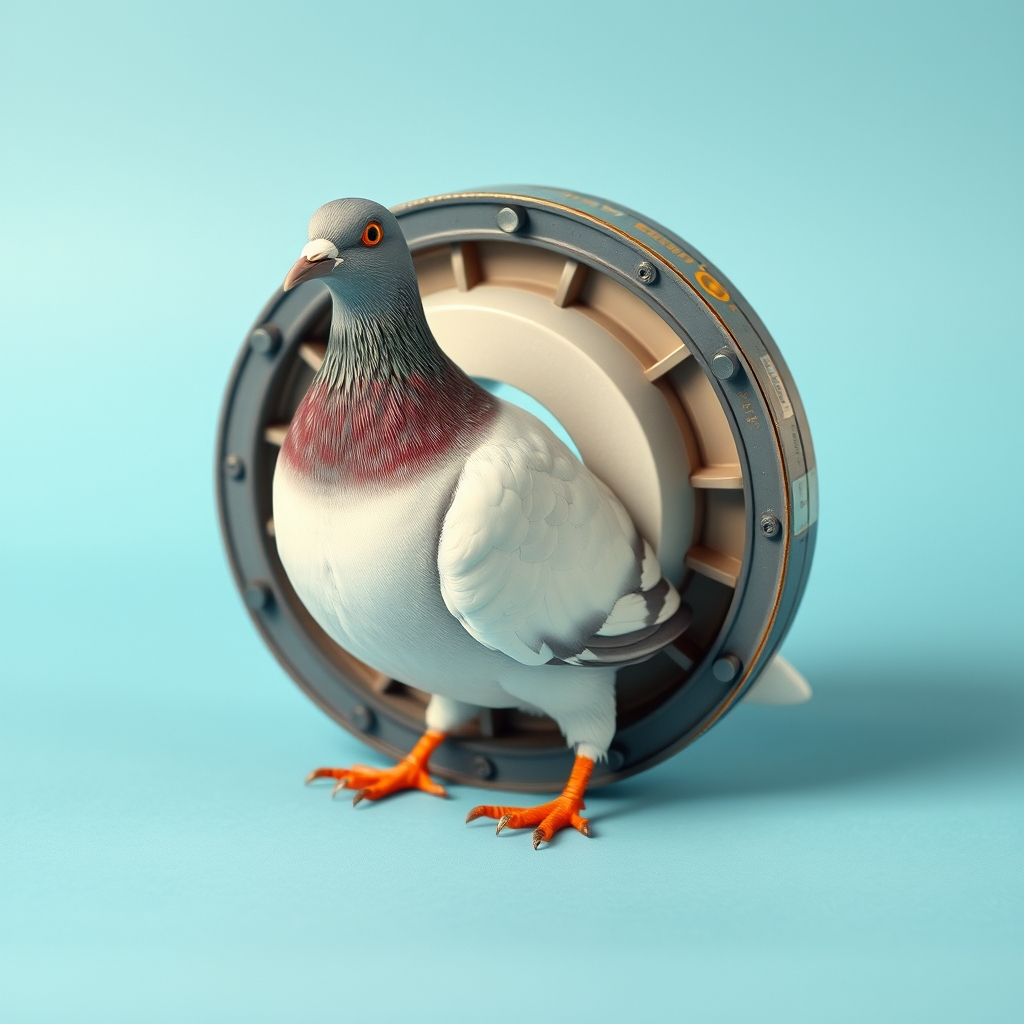 Pigeon Hadron Collider