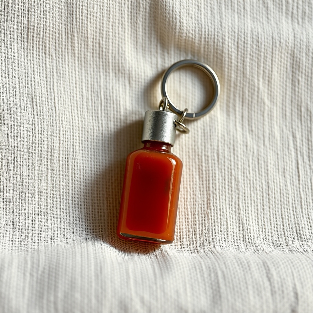 Hot Sauce Keychain