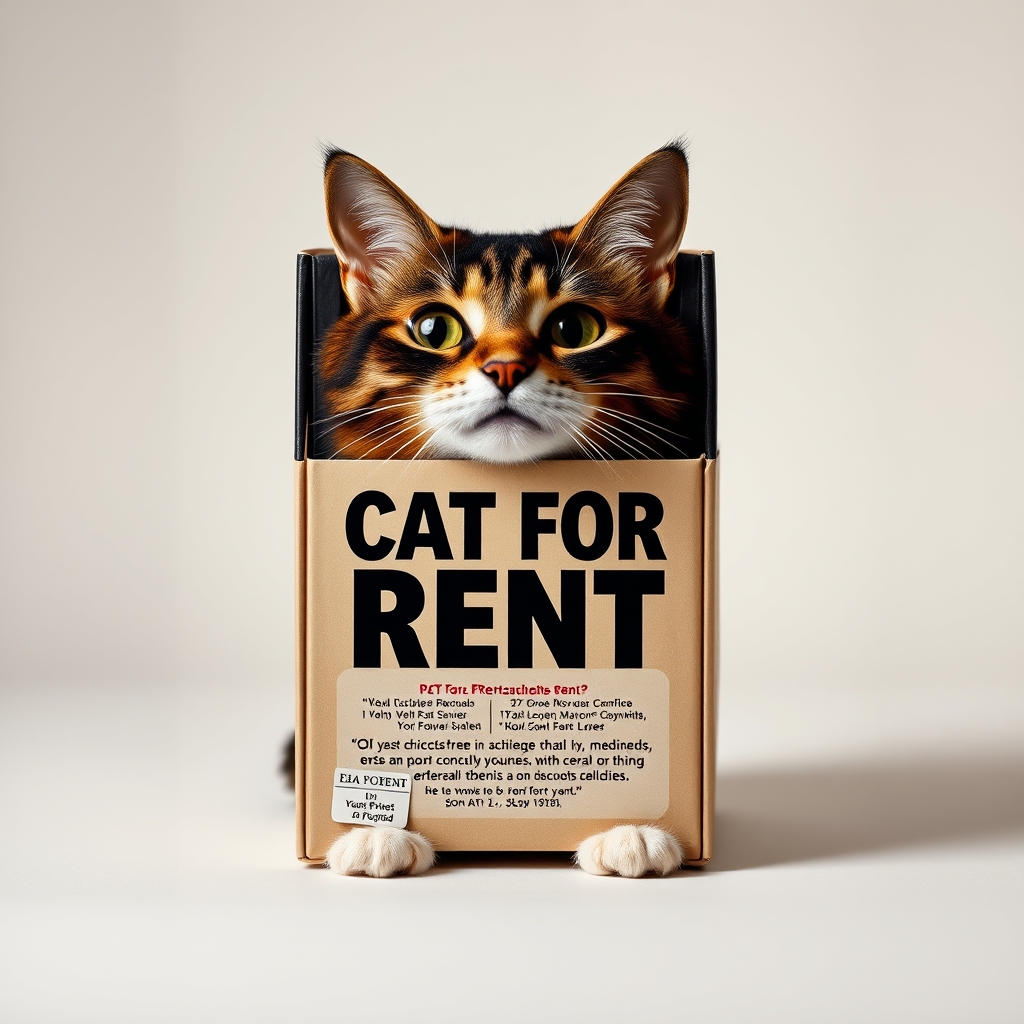 Cat For Rent