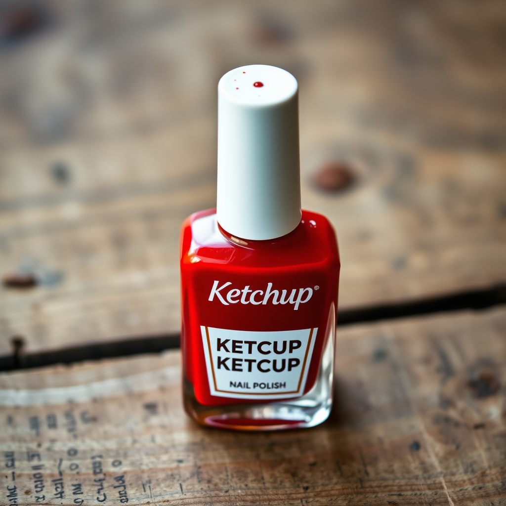 Ketchup Nail Polish