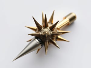 Pen With Spikes