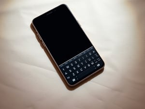 Smartphone With Rollup Physical Keyboard