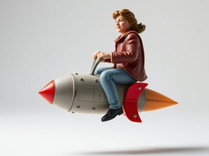 Arlene Foster Riding A Rocket