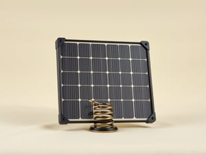 Bulletproof Spring Loaded Quantum Solar Panel