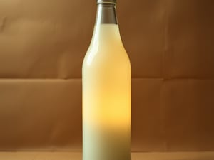 A Bottle With Integrated IPhone