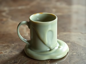 Coffee Mug Made Of Slime