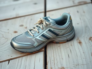 Running Shoes Where The Tops Are Made Of Metal