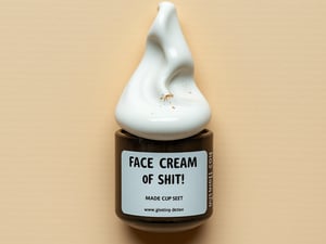 Face Cream Made Of Shit