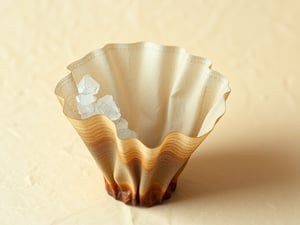 Crystallizing Coffee Filter
