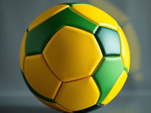 Yellow And Green Football