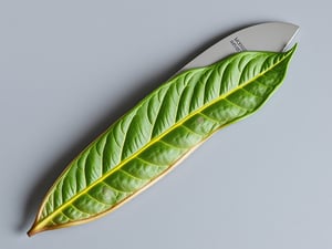 Homorphic Knive For Cutting Leaves