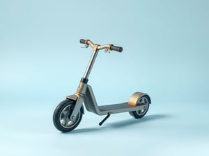 Scooter With Angular Wheels