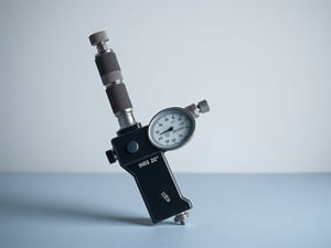 Head-Mounted Vernier Gauge Idea Micrometer