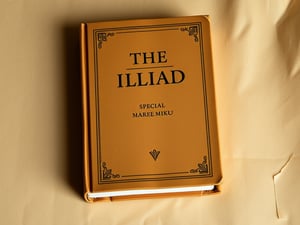 The Iliad Book Special Hatsune Miku Edition