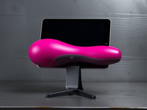 A Vibrator With A Tablet Stand