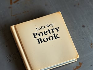 Soft Boy Poetry Book