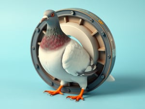 Pigeon Hadron Collider