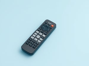 Self-Hiding TV Remote