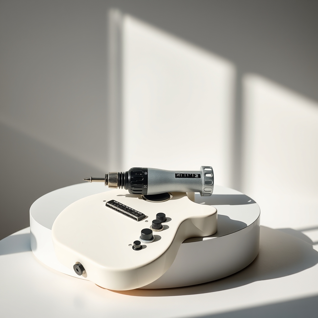 A Guitar That Is Also A Power Drill And Blender