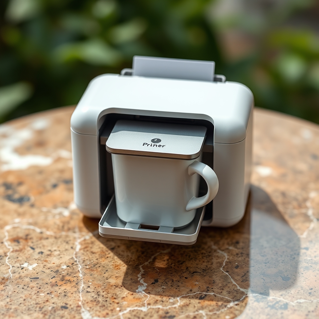 A Printer That Prints Coffee