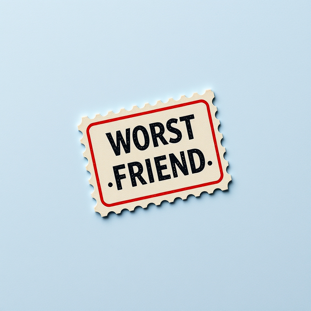 Worst Friend Stamp