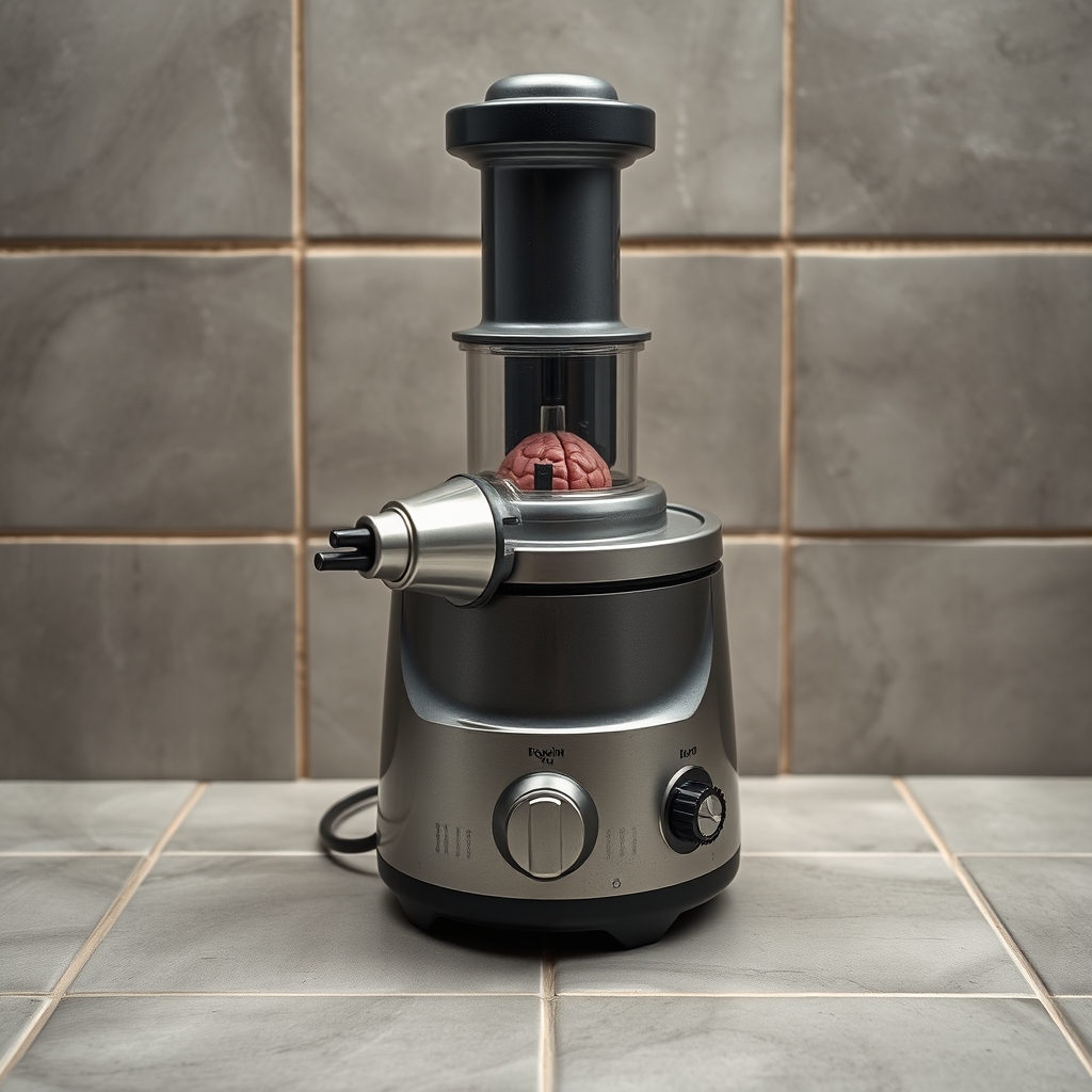 Brain Juicer And Lobotomy Machine