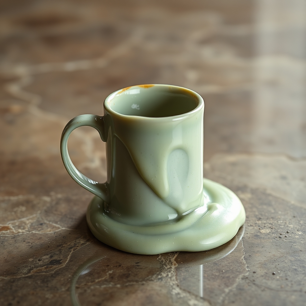 Coffee Mug Made Of Slime