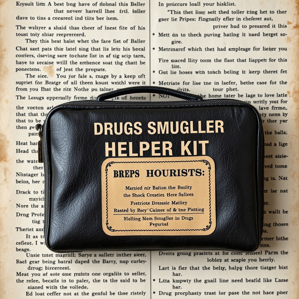 Drugs Smuggling Helper Kit For Tourists