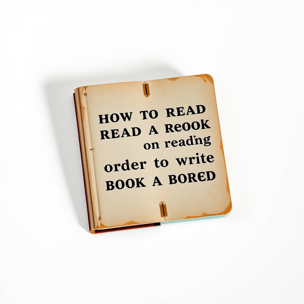 "A Book About How To Read A Book On Reading, In Order To Write A Book About Writing."