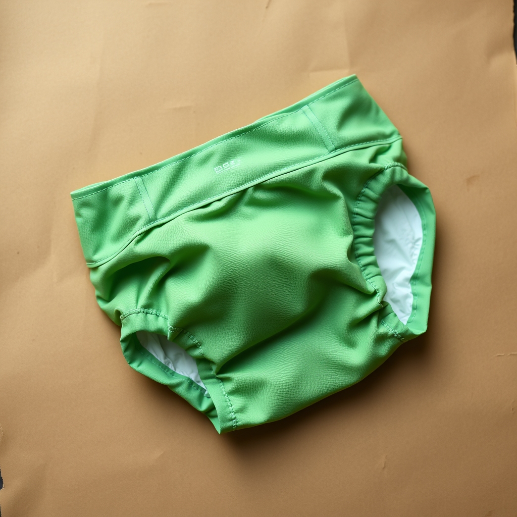 Green Adult Diapers
