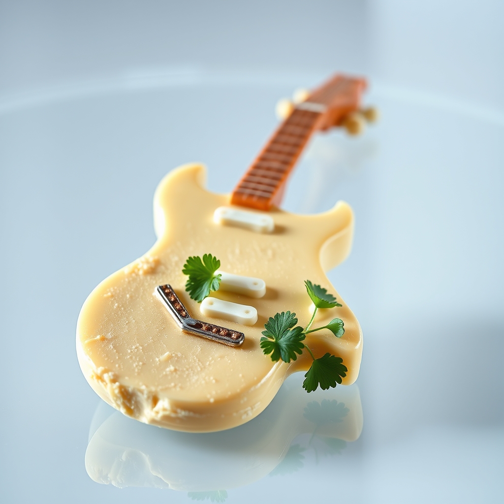 Vanilla Fudge Guitar With Cilantro