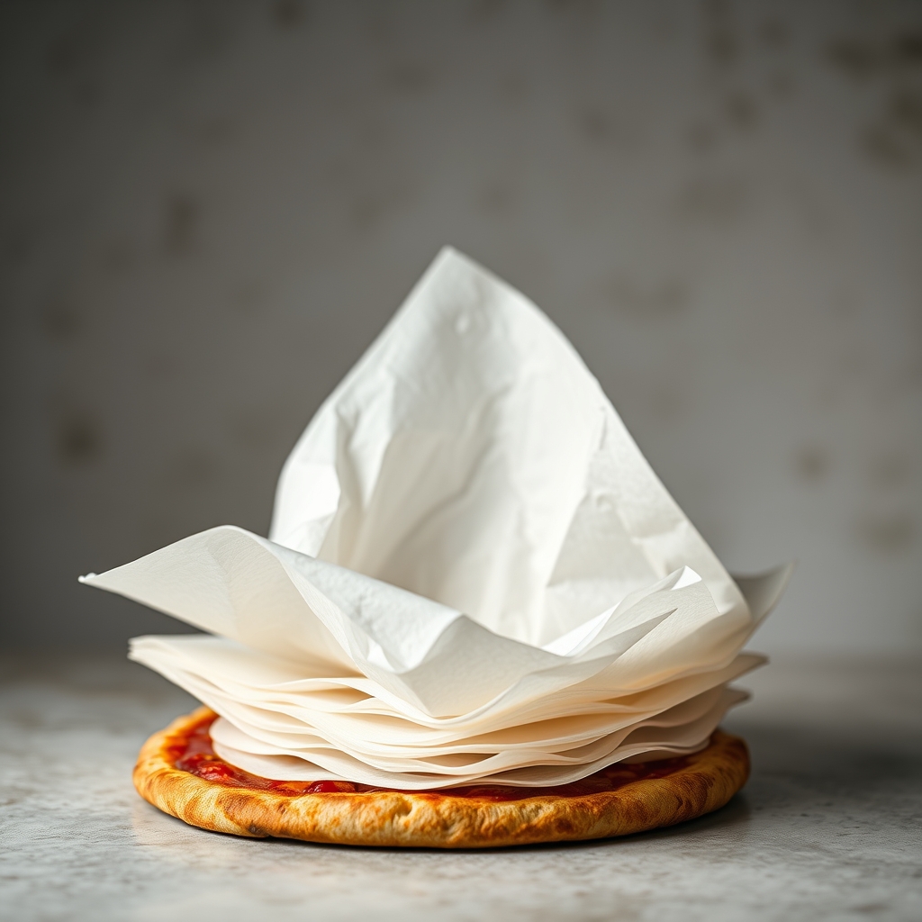 Luxury Oil Blotting Paper For Pizza
