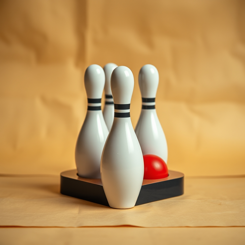Desktop Bowling Set