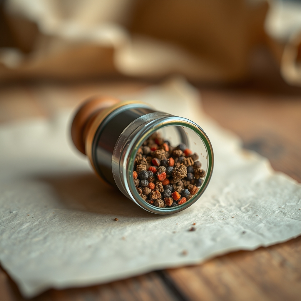 Spice Must Flow Pepper Grinder
