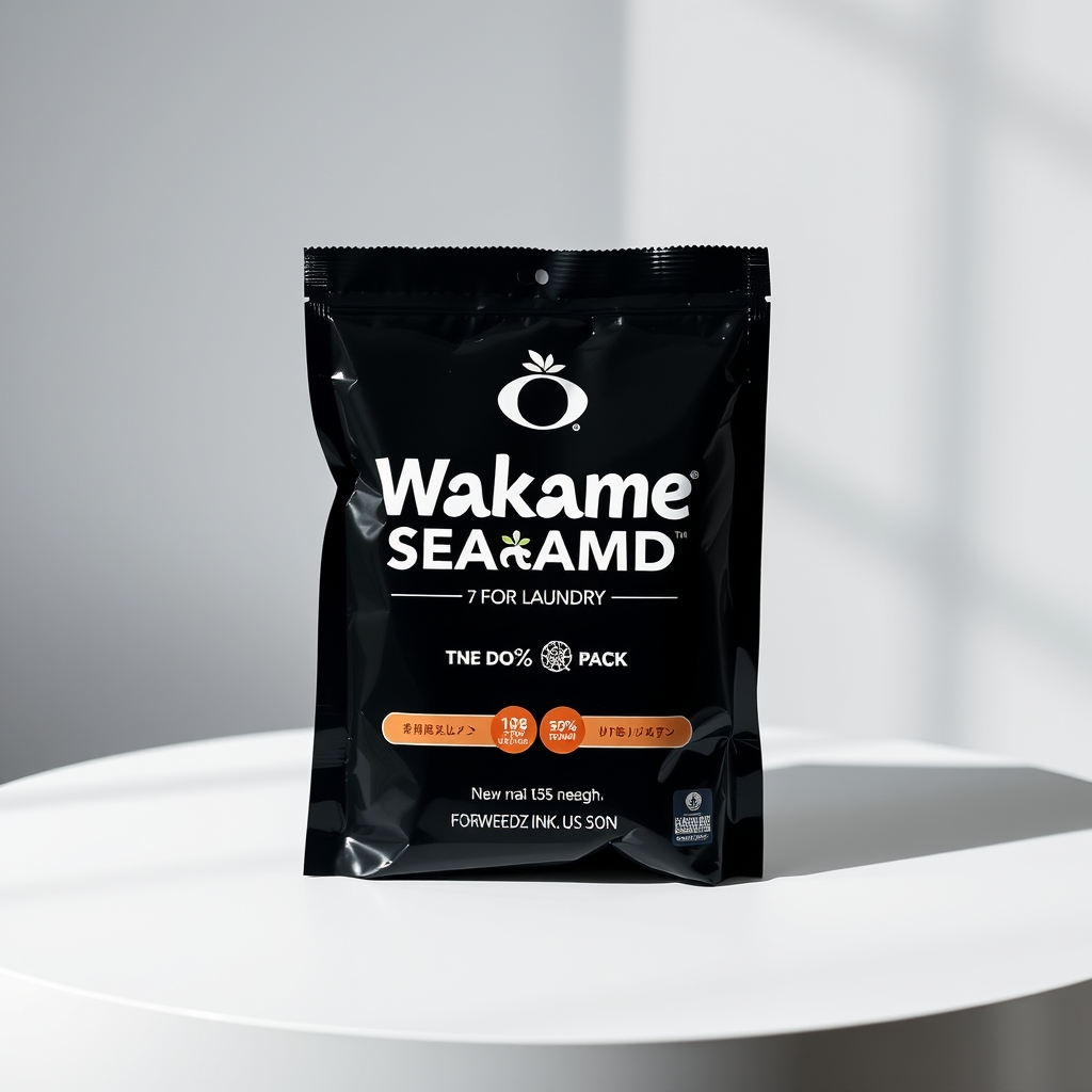Wakame The Seaweed For Laundry Contains +100% More Cadmium Pack
