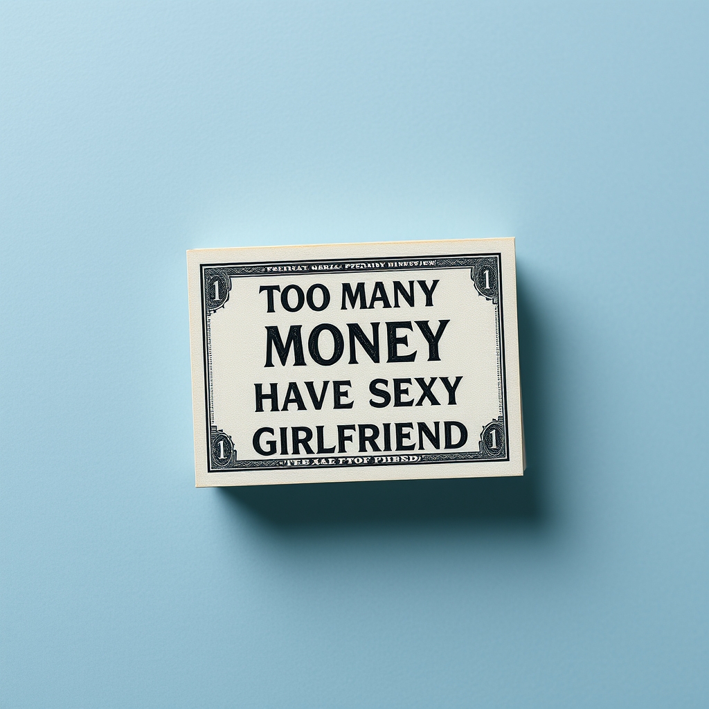 Too Many Money Have Sexy Girlfriend