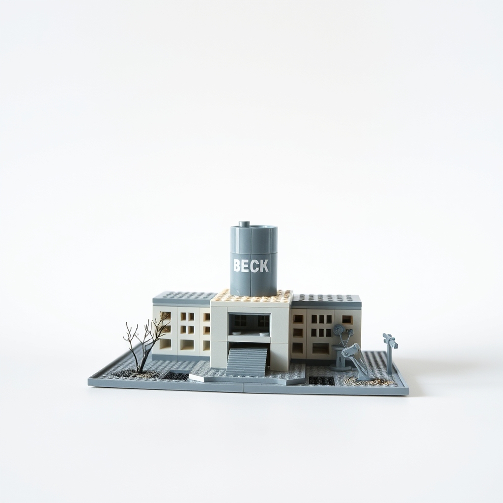 Lego Model Of Chernobyl
