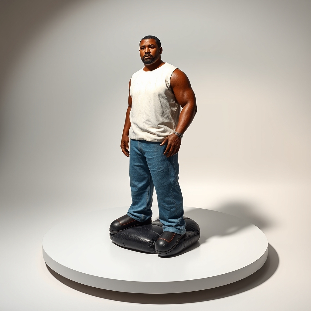 10 Foot Inflatable Statue Of Carl Johnson From Grand Theft Auto San Andreas
